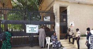 Federal High Court Abuja Shut Down as JUSUN Begins Indefinite Strike
