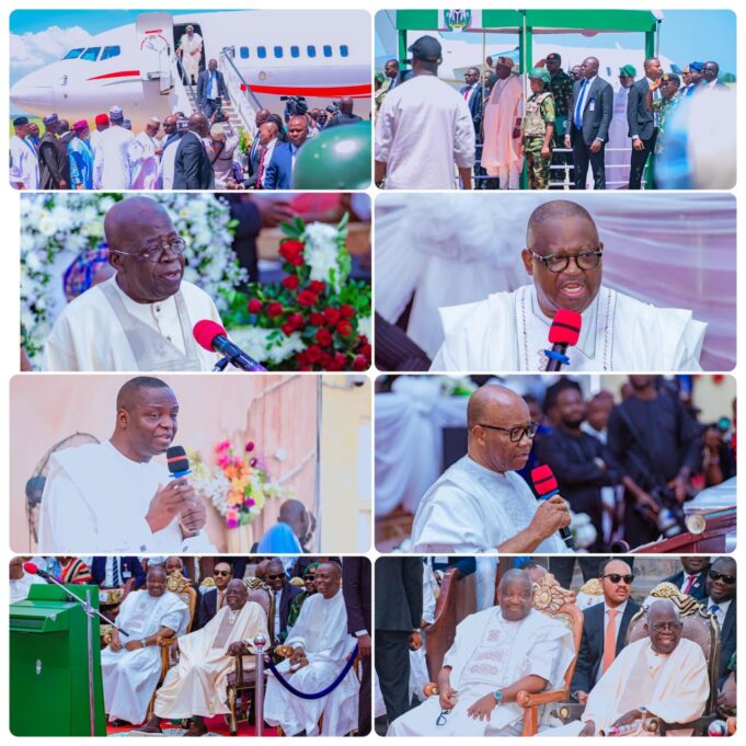 Governor Mutfwang Welcomes President Tinubu to Jos For APC Chairman’s Mother’s Funeral
