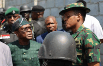 Abuja Showdown: Wike and Military Officer Clash Over Alleged Land Encroachment Wike 531x340