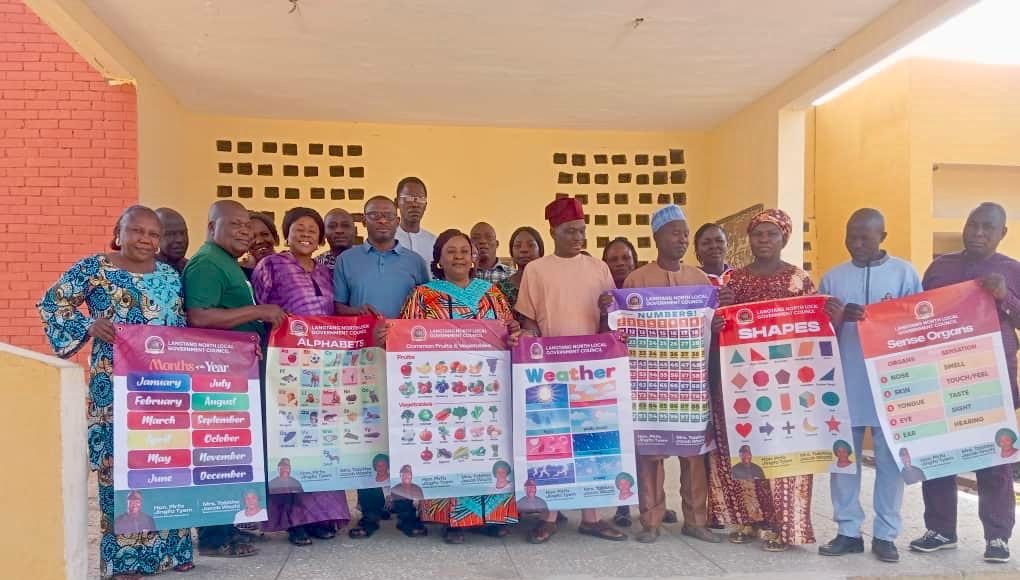 Chairman Langtang North, Hon. Pirfa Tyem Enhances Basic Education with New Instructional Materials for School Bcc195c1 8125 4eae bce8 e2e893c68bba