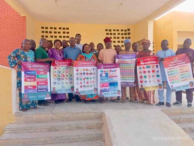 Chairman Langtang North, Hon. Pirfa Tyem Enhances Basic Education with New Instructional Materials for School Bcc195c1 8125 4eae bce8 e2e893c68bba