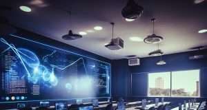 Nigeria Boosts Technology Funding to ₦84.56bn in 2026 Budget Innovative futuristic classroom students