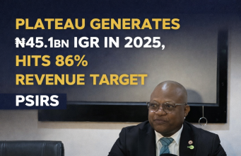 Plateau Generates ₦45.1bn IGR in 2025, Achieves 86% of Revenue Target — PSIRS 37EF3CB9 8C6A 4A34 98BE A9CA93B95E7F