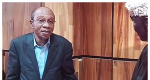 Emefiele: Court fixes April 17 for adoption of addresses in trial-within-trial Emefiele in court.jpg