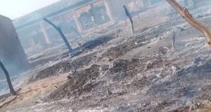 Fire razes two markets in Yobe Fire razes two markets in Yobe.jpg
