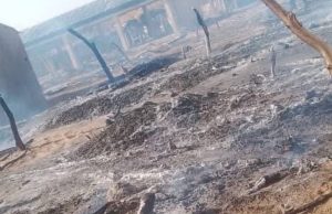 Fire razes two markets in Yobe Fire razes two markets in Yobe.jpg