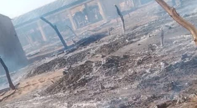 Fire razes two markets in Yobe Fire razes two markets in Yobe.jpg