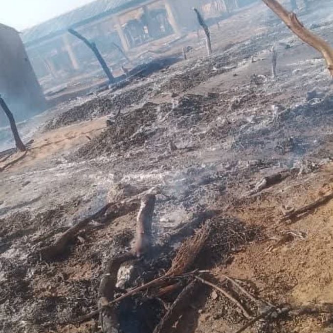 Fire razes two markets in Yobe Fire razes two markets in Yobe.jpg
