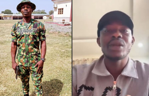 I Was Handcuffed for Asking Politicians’ Sons to Join Army – Dismissed Nigerian Soldier Alleges (Video) – Matthew Tegha Blog IMG 6050.png