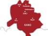 One of Kano quintuplets dies, four remain in critical condition Kano map.jpg
