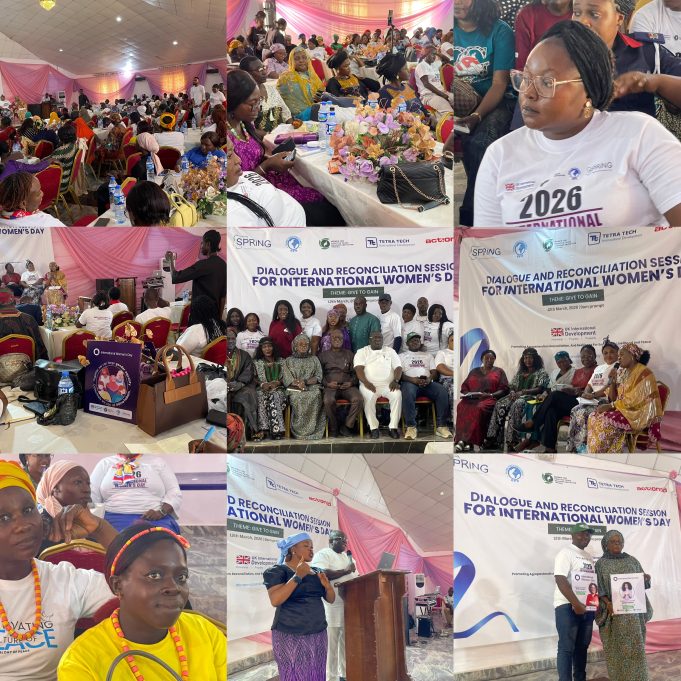 Stakeholders gather for International Women’s Day dialogue on women’s leadership, peacebuilding, and community reconciliation Photo output