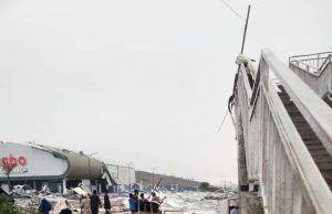 Gridlock as heavy torrential rain damages Kugbo Bus Terminal in Abuja 1 7.jpg