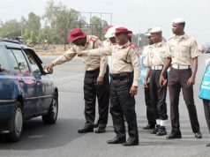 Ogun FRSC warn drivers against excessive speed during rainy season FRSC special marshal.jpg