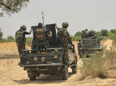 Soldier killed as GOC convoy engages fleeing terrorists in Zamfara Troops.jpeg