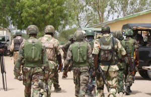 Troops rescue three kidnap victims in Kaduna community Troops.jpeg