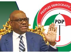 2027: Wike-backed PDP fixes presidential form at N51m, gov N21m Wike x PDP.jpg