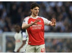 UCL final: Not nice – Declan Rice speaks on Eze, Gabriel missing penalties against PSG Declan Rice.jpg