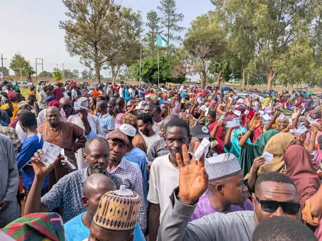 Tinubu Gets Overwhelming Support From Plateau APC Members During Primary IMG