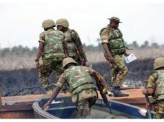 Nigerian Navy sustains onslaught on economic saboteurs, dismantles black market fuel supply ring in Rivers Navy.jpg