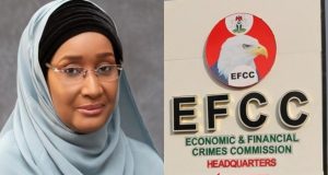 EFCC declares ex-Humanitarian Affairs Minister, Sadiya Farouq wanted Sadiya Umar EFCC.jpg