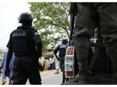 One dead, three injured as violence erupts at Lagos Trade Fair market Police 4.jpg