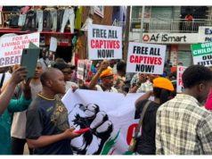 End Bad Governance: Protest breaks out in Lagos over hardship, insecurity End Bad Governance Protest breaks out in Lagos over hardship insecurity.jpg