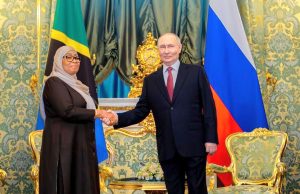 Tanzania’s Hassan meets Putin in Moscow amid Western isolation Hassan Putin.jpg