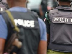 Police arrest four over mob killing of Jos model Ibrahim Mbaya Nigerian Police.jpg