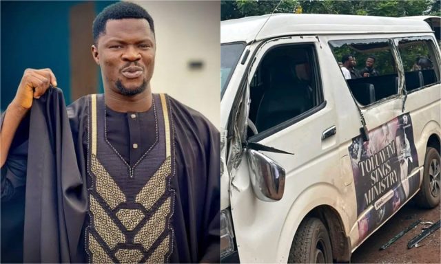 Singer Toluwanisings crew members survive ghastly car accident .jpg