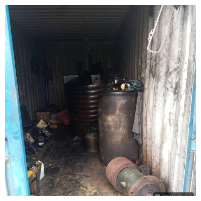 Litres of illegally refined diesel.jpg