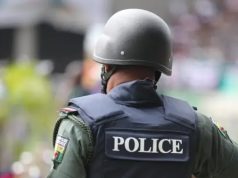 Ogun: Police recover gun, live ammunition hidden inside wardrobe Nigerian Police.jpeg.jpg