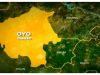 Oyo Govt announces arrest of five terrorists after attack on security base Oyo state map.jpg