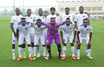 CAF Confederation Cup: Shooting Stars train under floodlight for CS Sfaxien return leg Shooting Stars.jpg
